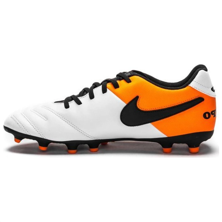 Nike Nike Tiempo Rio Iii Fg White Black Total Orange