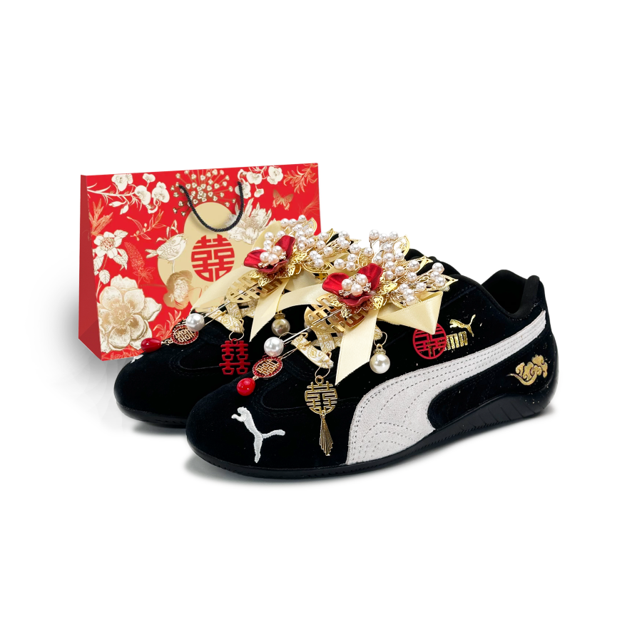 PUMA Speedcat Low top Casual Shoes Unisex Black