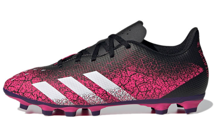 Adidas Adidas Predator Freak .4 AG Artificial Ground Artificial Turf Abrasion Resistant Soccer Shoes Men's Pink Black