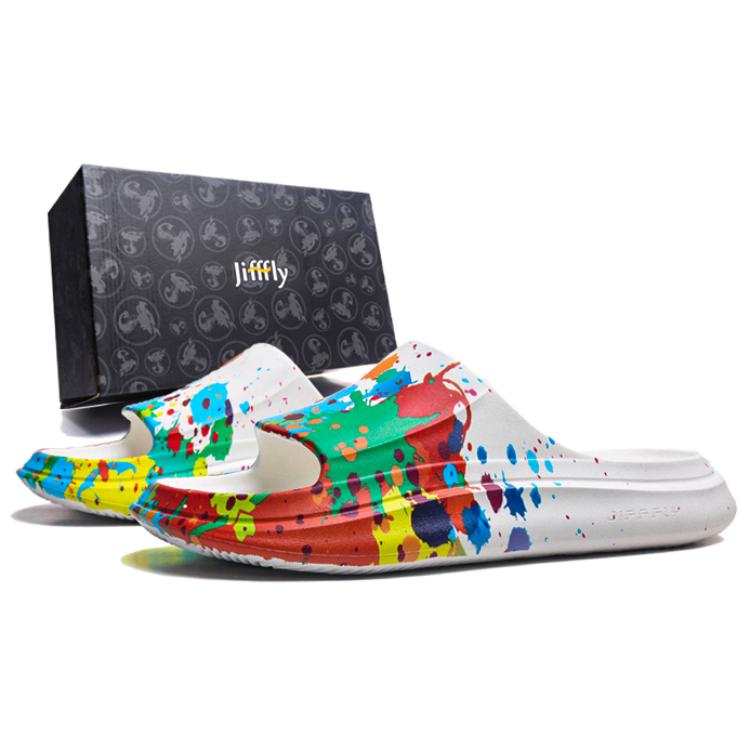 Jifffly Lefight x Jifffly Slide Slippers Unisex Multicolor