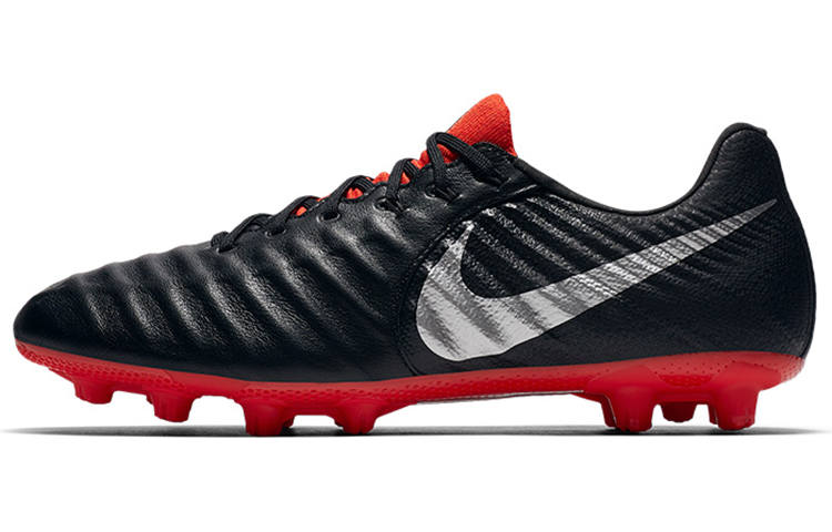 Nike Nike Tiempo Legend 7 Soccer Shoes Men's Low Top Black/Silver/Red