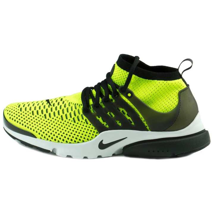 Nike Nike Air Presto Flyknit Ultra Volt Black White