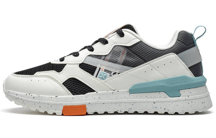 XTEP Textile, Synthetic Leather Cushioning Slip Resistant Abrasion Resistant Low top Casual Shoes Men's