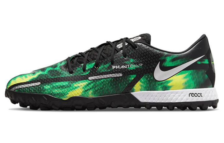 Nike Nike Phantom GT TF Turf Firm Ground, Artificial Turf Fabric Cushioning Slip Resistant Abrasion Resistant Lightweight