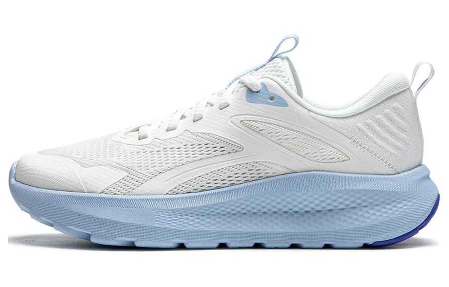 Li-Ning Li Ning Cushioning Abrasion Resistant Cushioning, Wear Resistant Low top Casual Shoes Women's White Blue