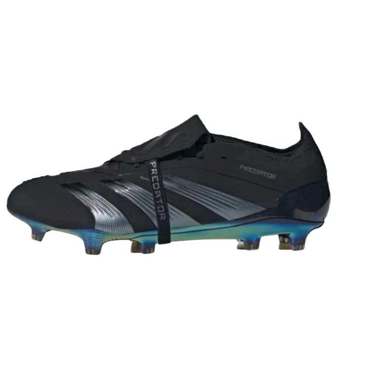 Adidas Adidas PREDATOR ELITE Slip Resistant Soccer Shoes Unisex Black Blue