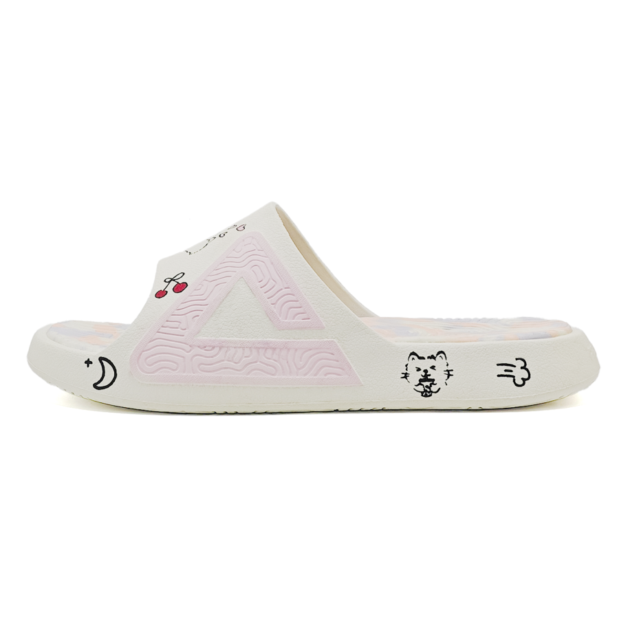 PEAK State Pole Odor Resistant Cushioning Abrasion Resistant Slide Slippers Women's Beige Pink