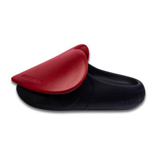 Wayward Souls Slide Slippers Women's Black/Red