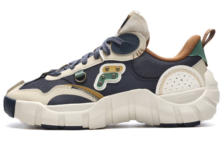 FILA FUSION BONE Fusion Textile, Synthetic Leather Cushioning Abrasion Resistant Waterproof