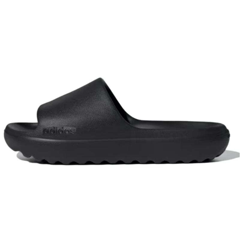 Adidas Adidas Adilette Lumia Trendy Rubber Slide Slippers Unisex Black