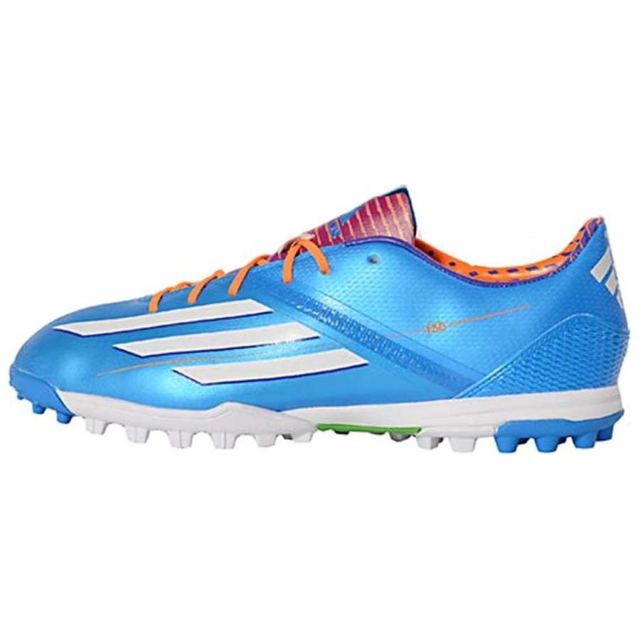 Adidas Adidas Slip Resistant, Abrasion Resistant, Lightweight Soccer Shoes Unisex Blue White