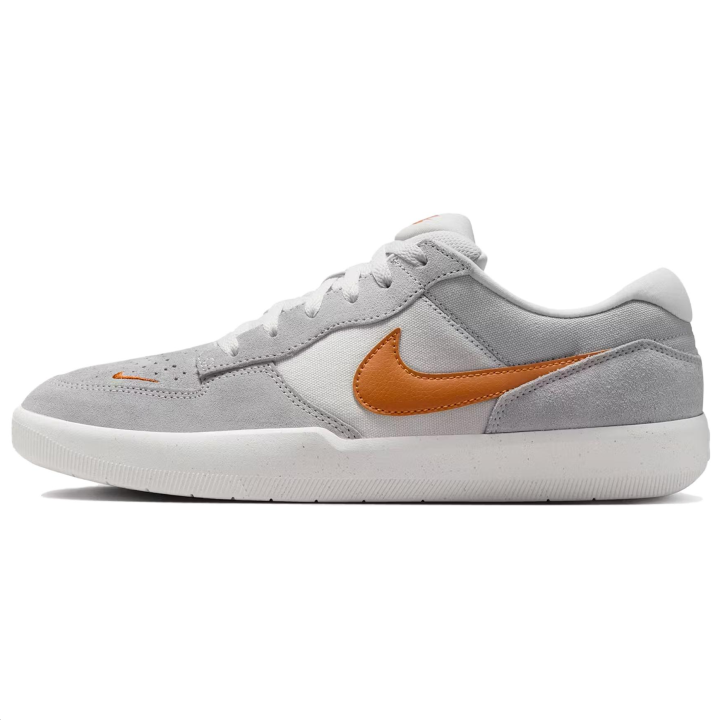 Nike Nike SB Force 58 Textile, Leather Breathable Low top Casual Shoes Unisex Gray