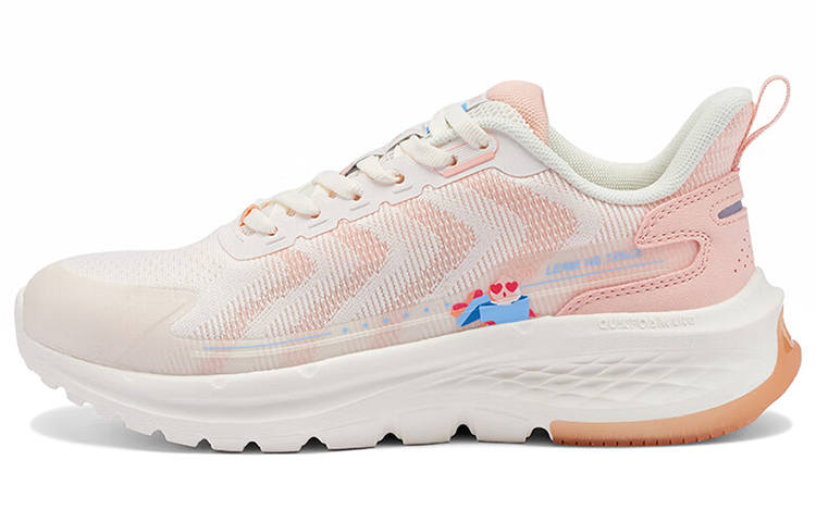 361° Casual Shoes Women's Low Top Feather White/Soft Pink