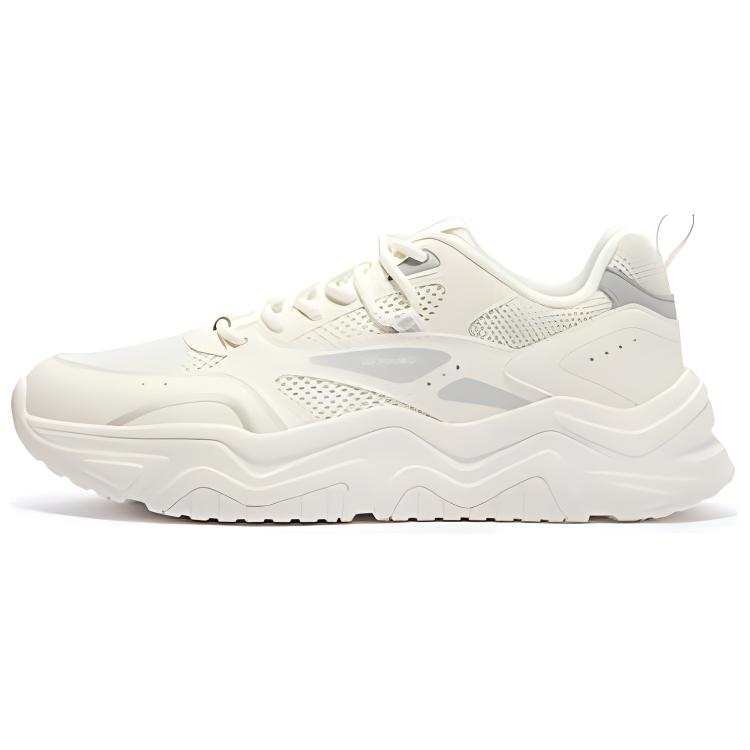 361° Wear resistant And Lightweight Low top Casual Shoes Women's White Gray