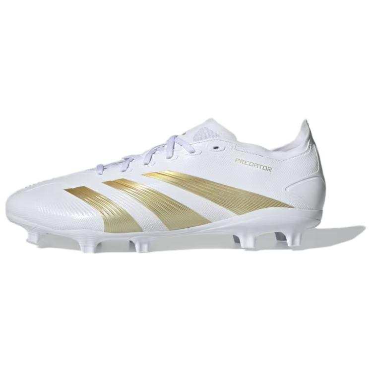 Adidas Adidas PREDATOR LEAGUE Comfortable And Lightweight FG Firm Ground Slip Resistant Abrasion Resistant Soccer Shoes Unisex