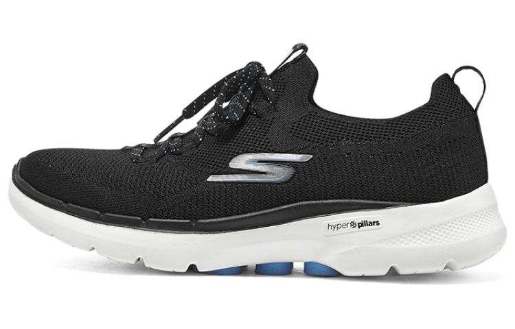 Skechers Go Walk 6 'Black Light Blue' Women's