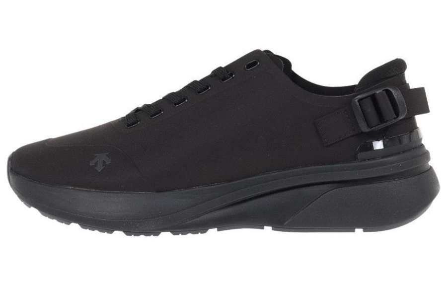 DESCENTE Weiser R 2.1 Cushioning Abrasion Resistant Cushioning, Wear Resistant Low top Casual Shoes Unisex Black