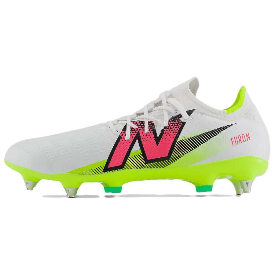 New Balance New Balance SG Soft Ground Soccer Shoes Unisex White Yellow