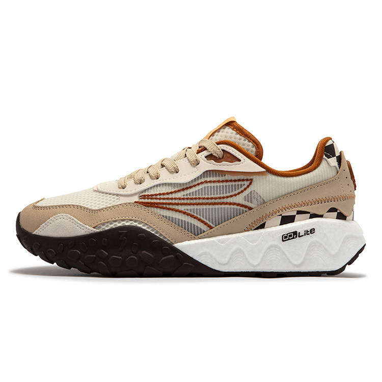 361° Slip Resistant Abrasion Resistant Low top Casual Shoes Men's Brown