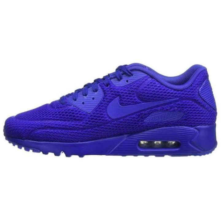 Nike Nike Air Max 90 Abrasion Resistant Abrasion Resistant Low top Casual Shoes Men's Blue