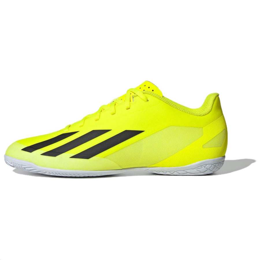 Adidas Adidas X Crazyfast.4 Comfortable IC/in Slip Resistant Slip Resistant Soccer Shoes Men's Yellow