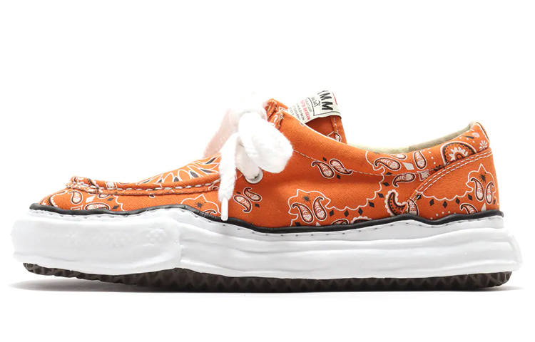 MIHARA YASUHIRO Moccasin OG Sole Low Orange