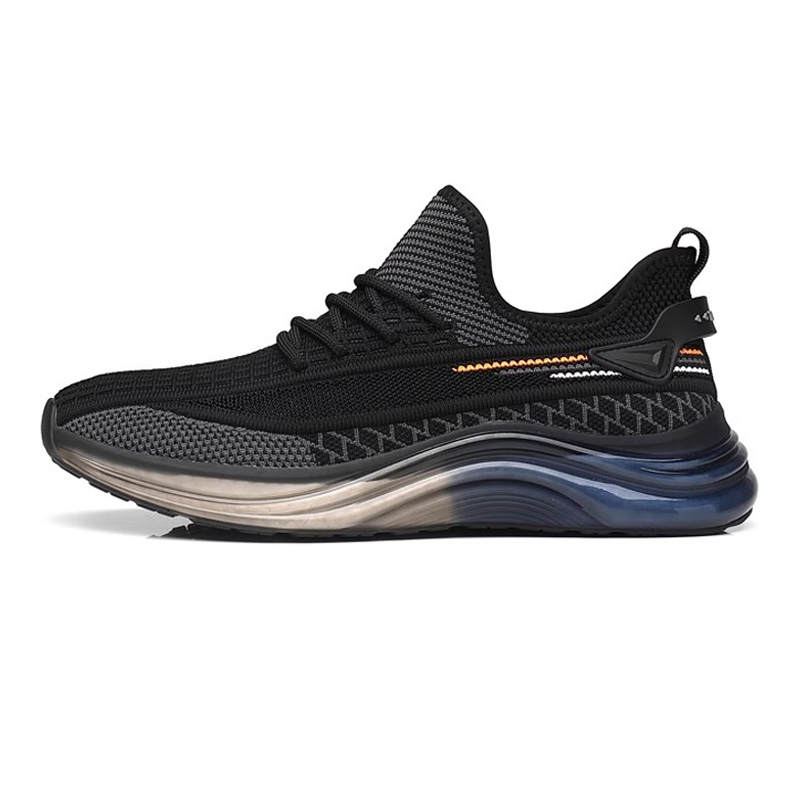 Devanro Devanro Fabric Slip Resistant Slip Resistant Low top Running Shoes Men's