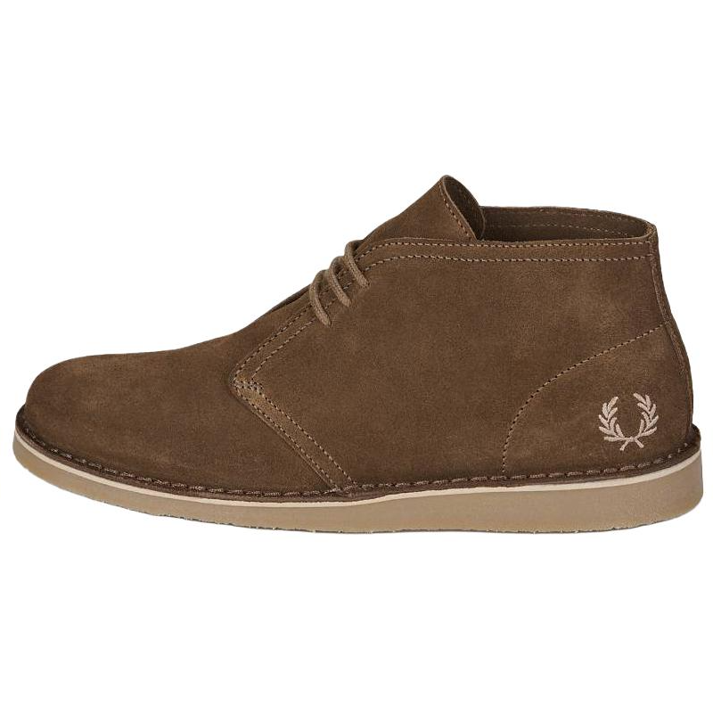 FRED PERRY Hawley Suede Ankle Boots Men's Brown