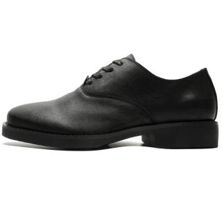 PINYI Microfiber Leather Casual Shoes Men's Black