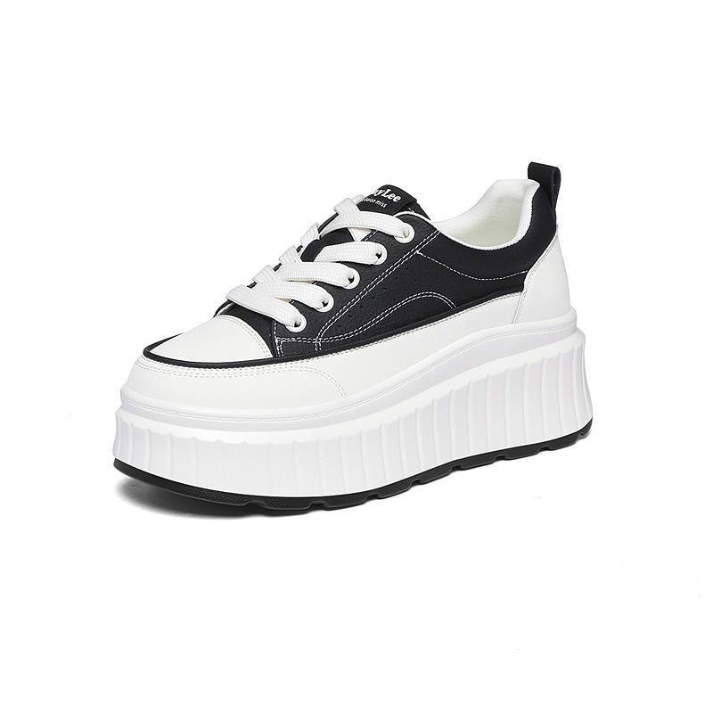 JINSITU Slip Resistant, Abrasion Resistant, Height Increasing Low top Skateboard Shoes Women's