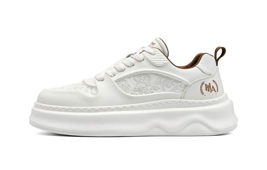 HLA Synthetic Leather Abrasion Resistant Low top Skateboard Shoes Men's