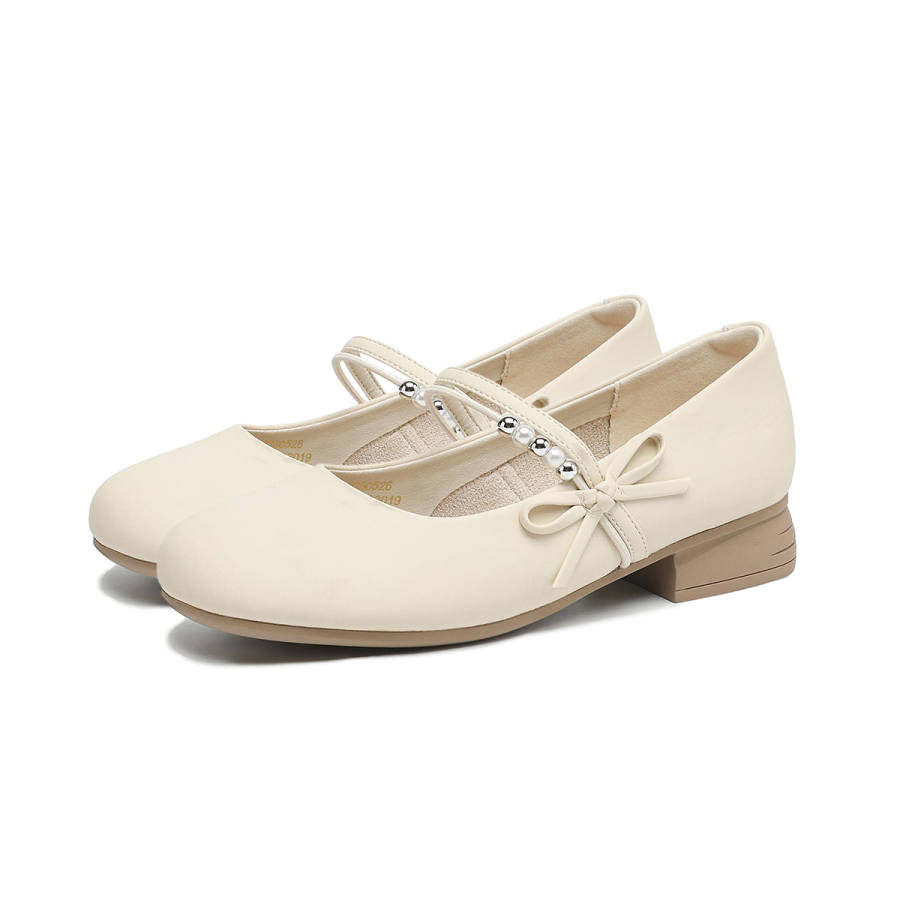 FOXER Block Heel Mary Jane Shoes Women's