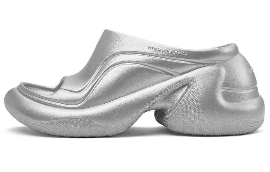 CHARLES&KEITH Slip Resistant Abrasion Resistant Slide Slippers 8.5cn Women's