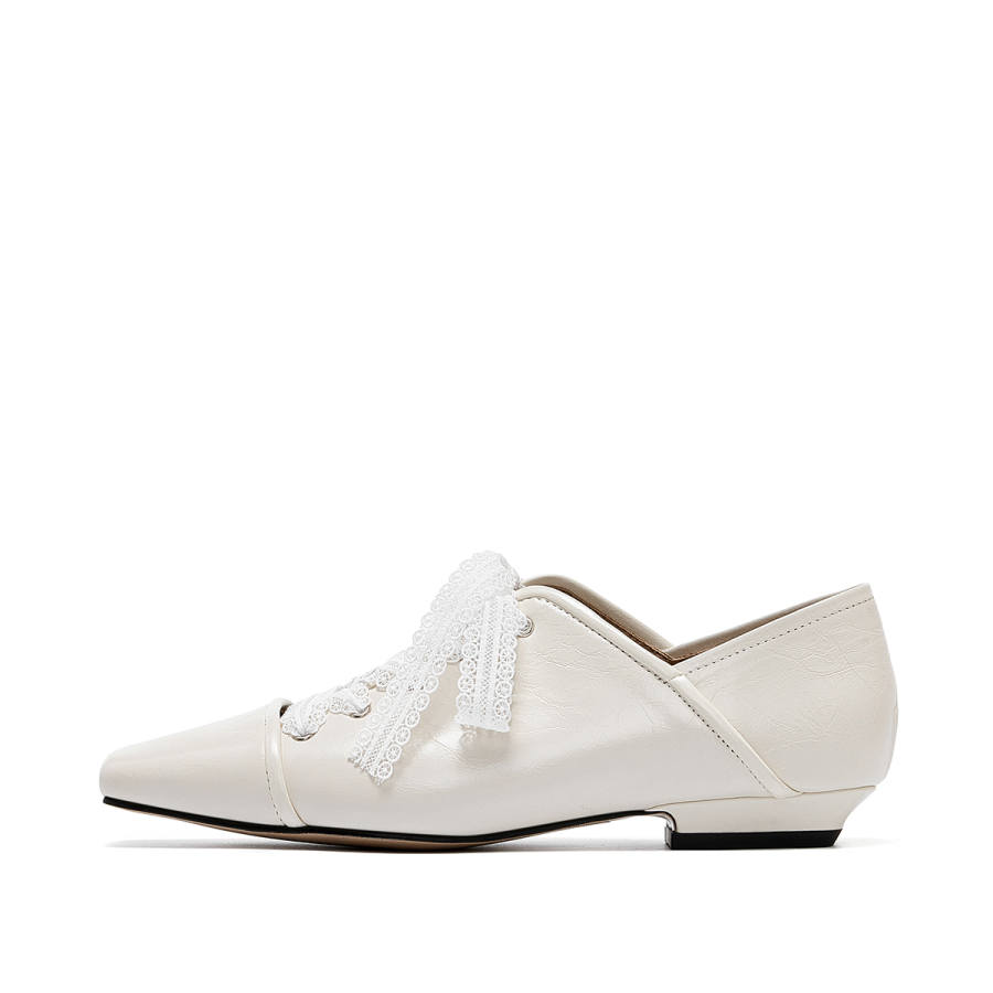 ELLE Cow Leather Casual Shoes Women's