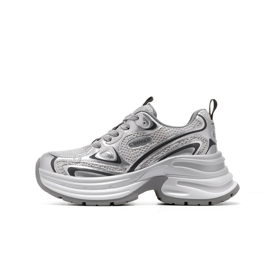 C°BANNER Synthetic Leather Low top Chunky Sneakers Women's