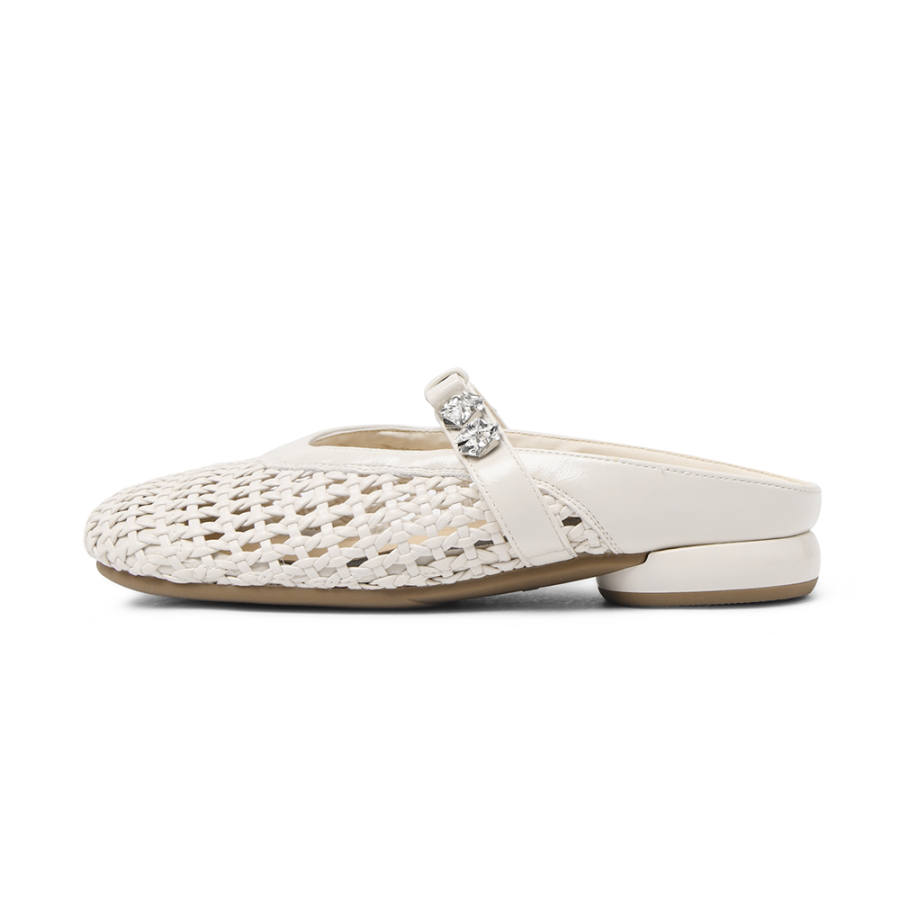 CAMEIDO Rubber Sole Slip Resistant Slip Resistant Closed Toe Slippers Women's