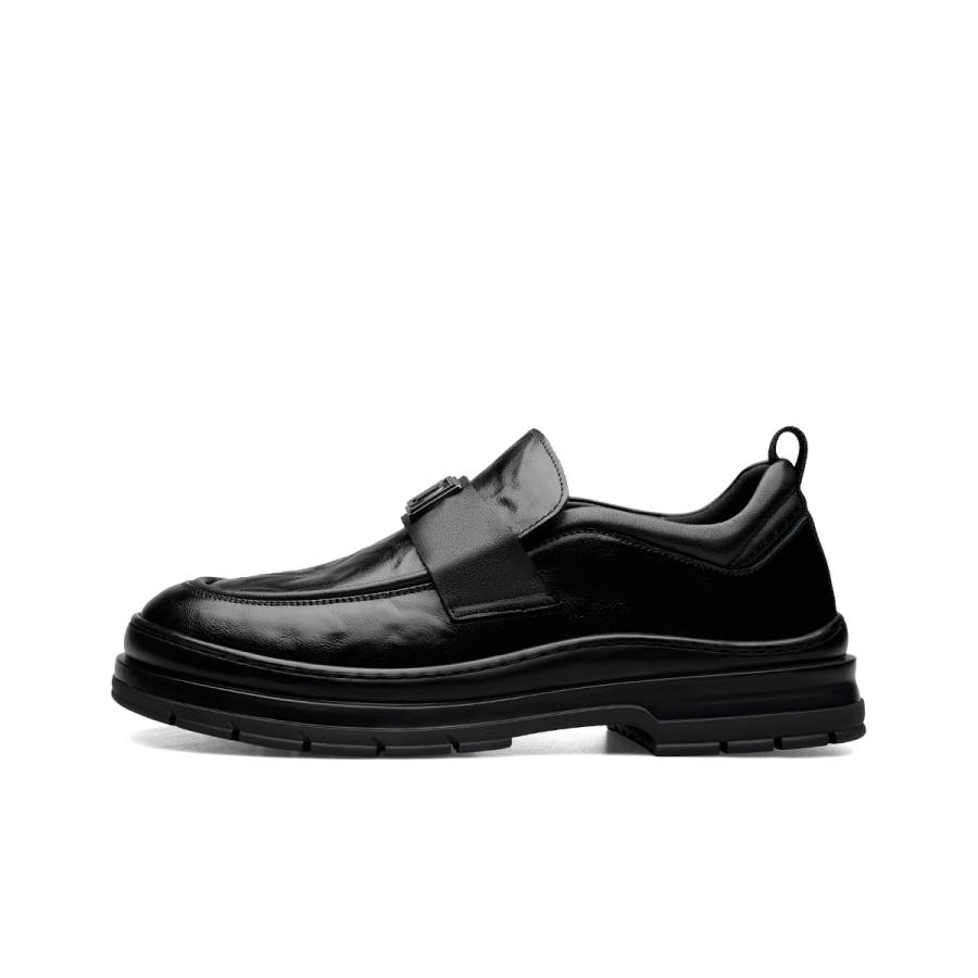 D:FUSE SCANDINAVIA D FUSE SCANDINAVIA Cow Leather Casual Shoes Men's Black