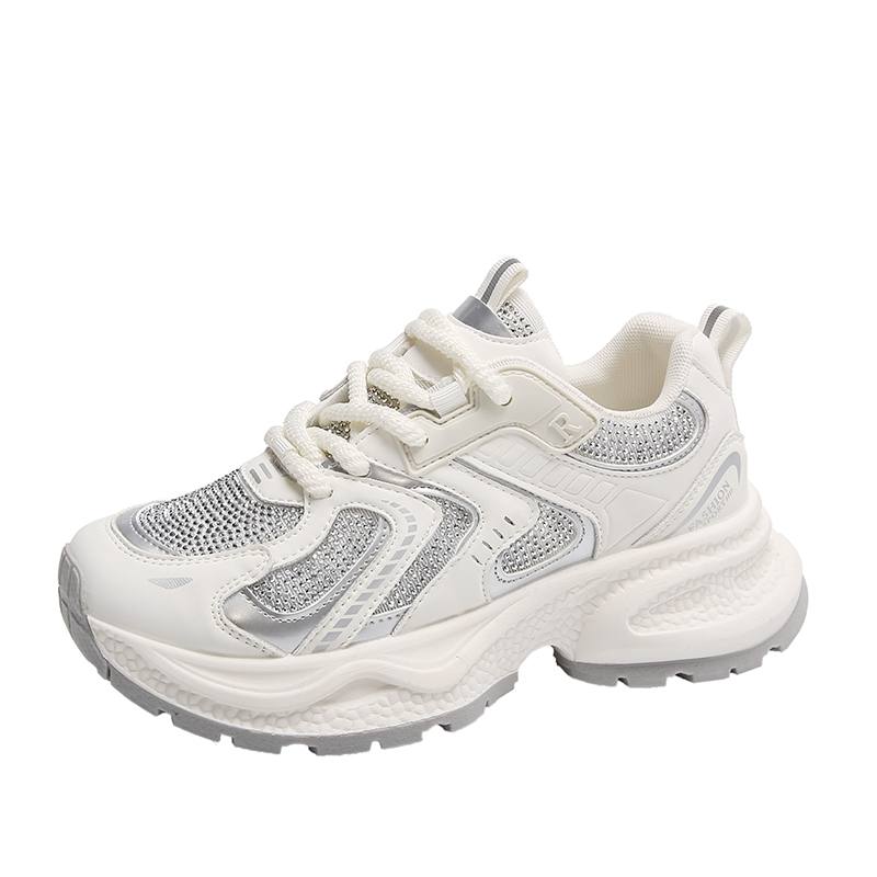 ANNAI Slip Resistant, Abrasion Resistant, Breathable Low top Chunky Sneakers Women's