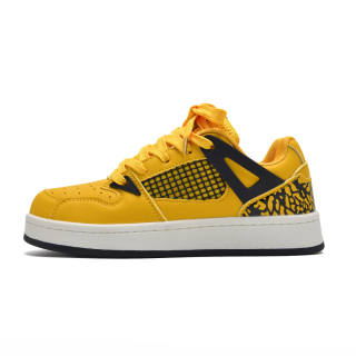 Garfield Lightweight And Breathable Low top Skateboard Shoes Unisex Yellow Black