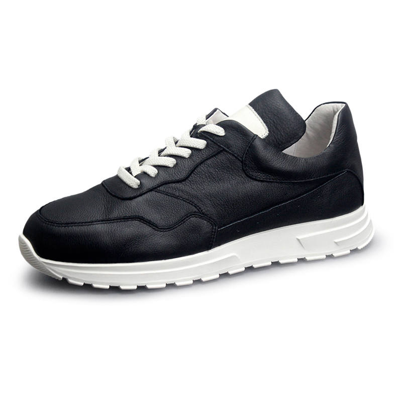 Devanro Devanro Top Grain Cow Leather Low top Casual Shoes Men's