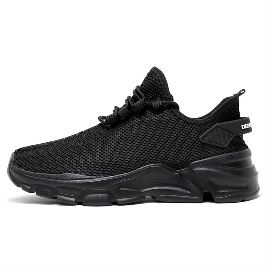 NMR Mesh Abrasion Resistant Breathable Abrasion Resistant Breathable Low top Casual Shoes Men's Black