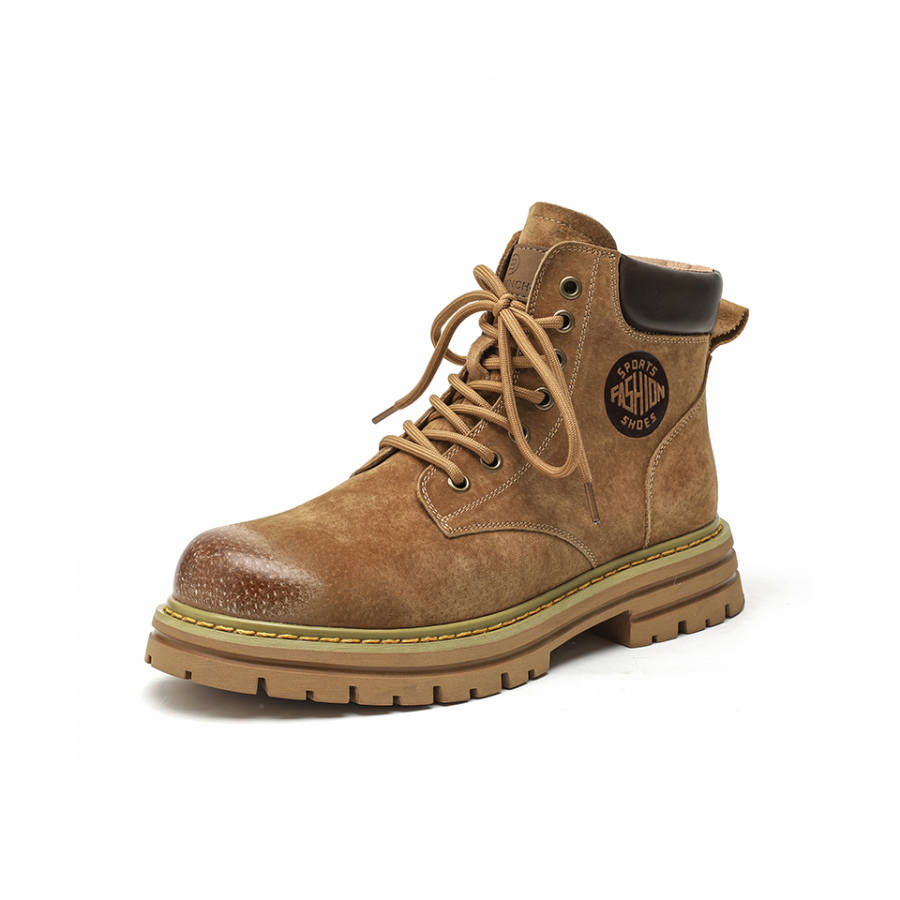 Lanza Lanza Combat Boots Unisex Yellow/Black/Gray