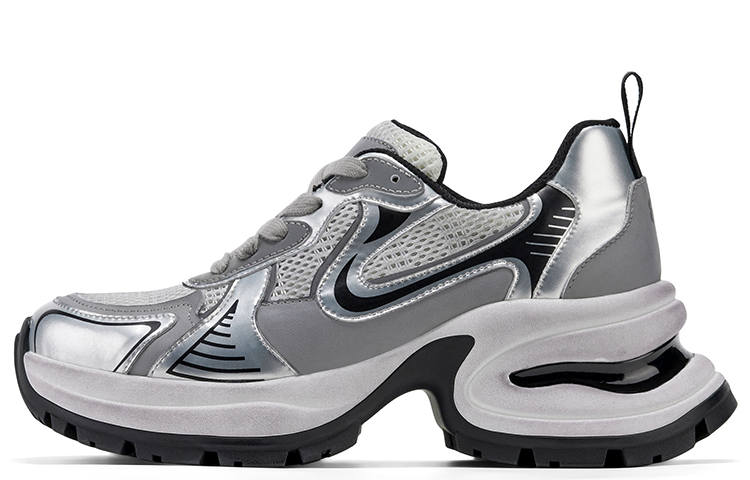 GG-CC GG CC Athleisure Low top Platform Chunky Sneakers Women's