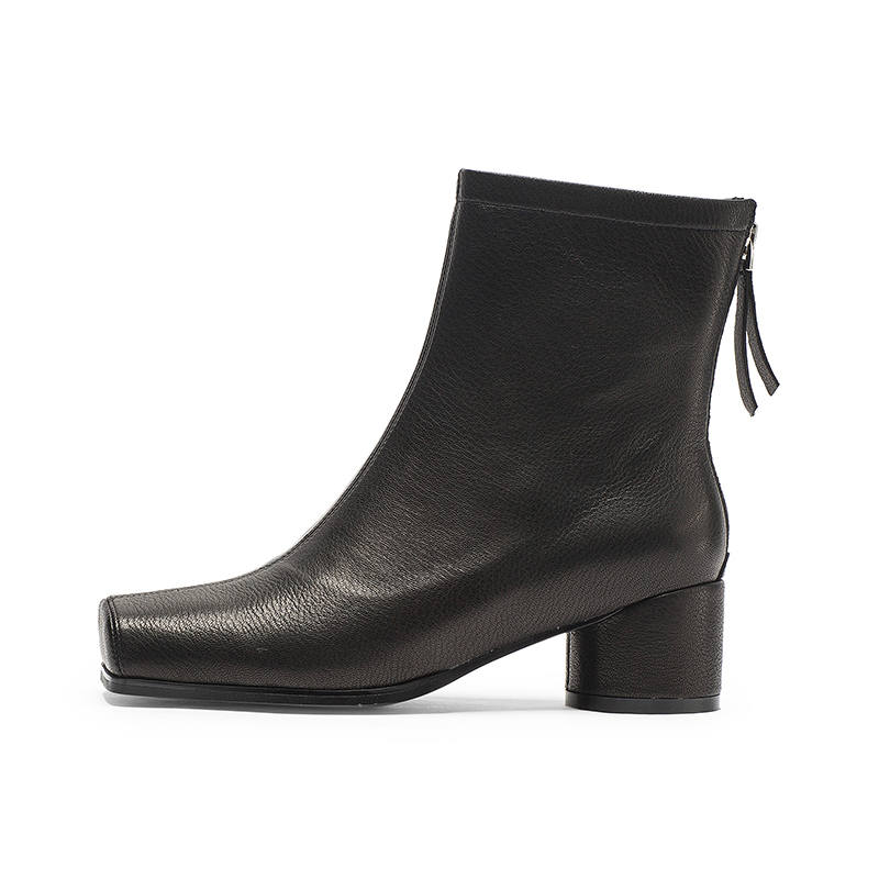 Coup De Foudre Leather Ankle Boots 5CM Women's