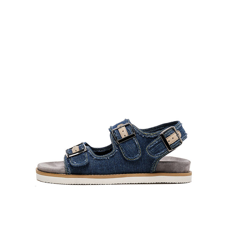 LEE COOPER LEE COOPER Beach Sandals Men's Denim Blue/Denim Black