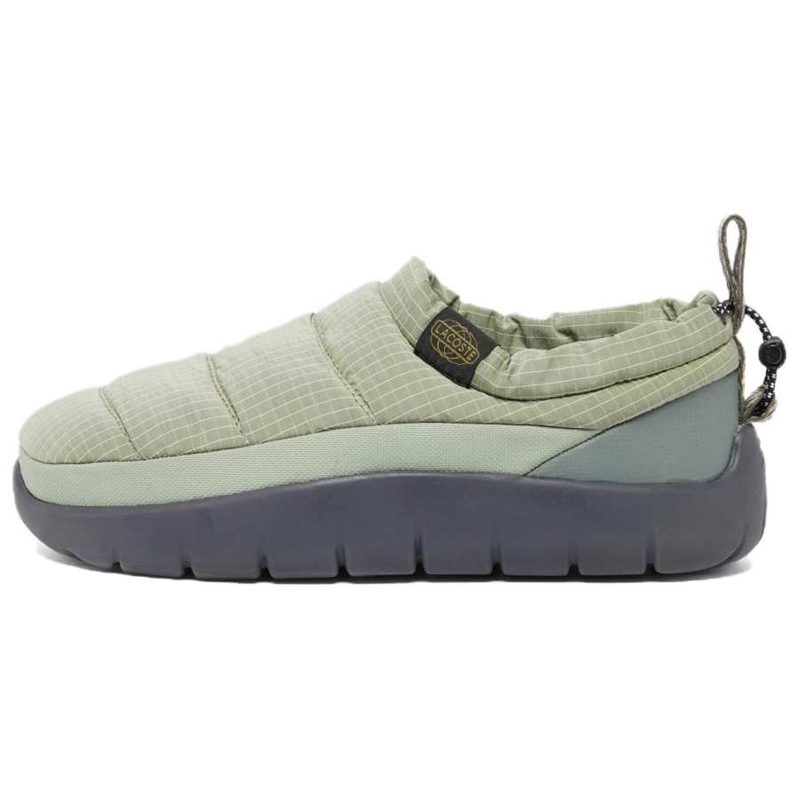 LACOSTE Serve Slipper Slip Resistant Abrasion Resistant Low top Casual Shoes Women's Green