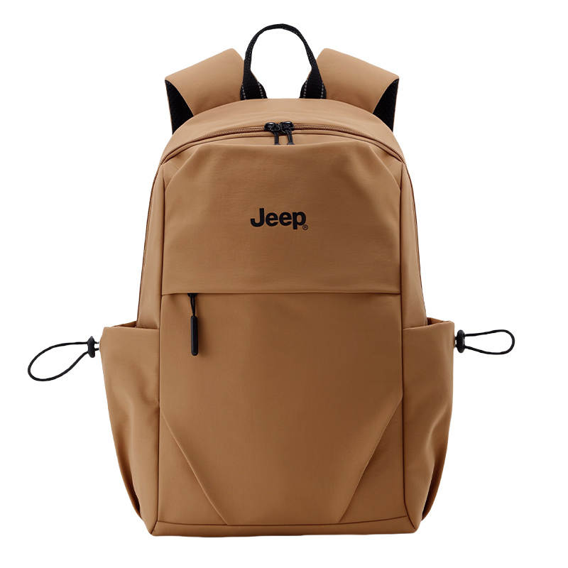 Jeep Jeep Water Repellent Fabric Backpack Regular Unisex Khaki