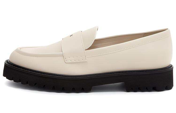 CHARLES&KEITH Chunky Heel Mary Jane Shoes Women's Pink White