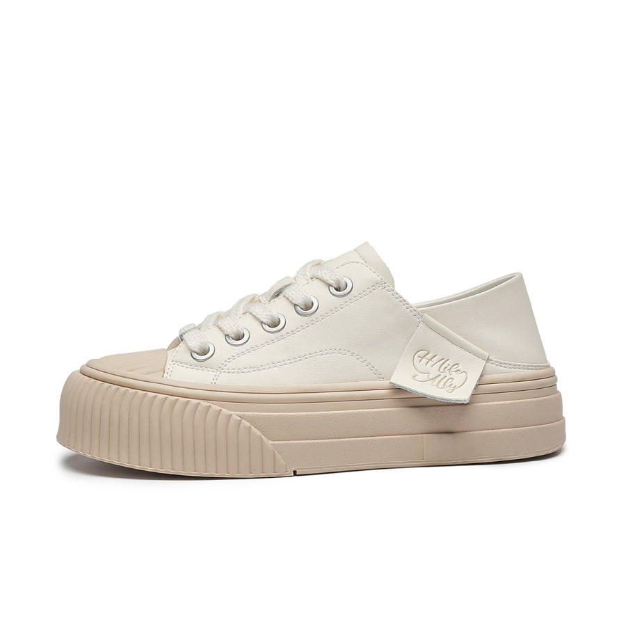 HLA Synthetic Leather Abrasion Resistant Low top Skateboard Shoes 3cm Women's