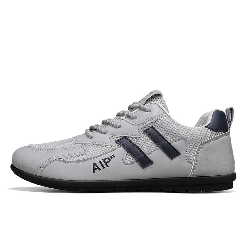 DAOTUSEN Mesh, Leather Abrasion Resistant Abrasion Resistant Low top Casual Shoes Men's